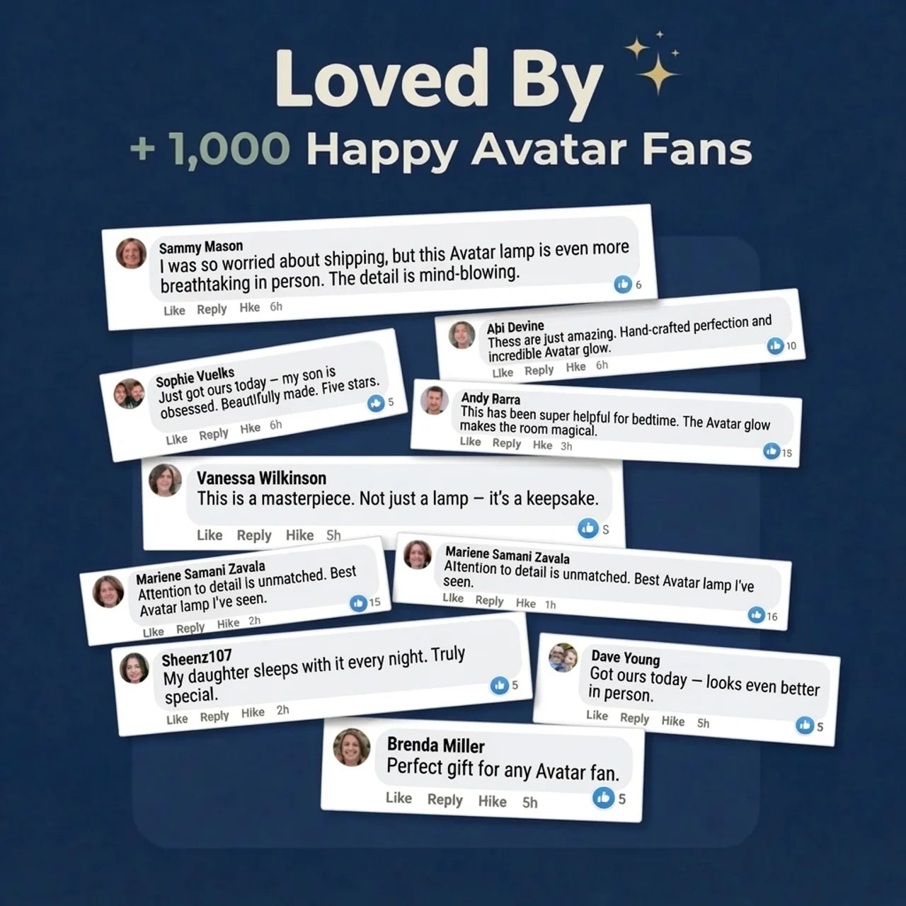 Kaia Lamps - Avatar Airbender